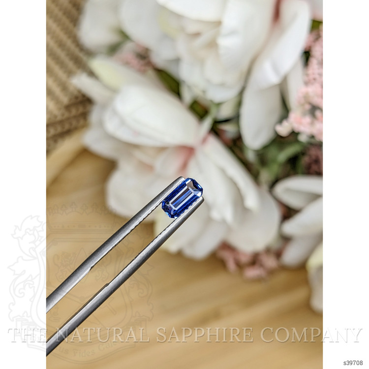 0.52 Ct. Blue Sapphire from Ceylon (Sri Lanka)