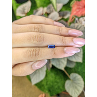 0.61 Ct. Blue Sapphire from Ceylon (Sri Lanka) Life Style