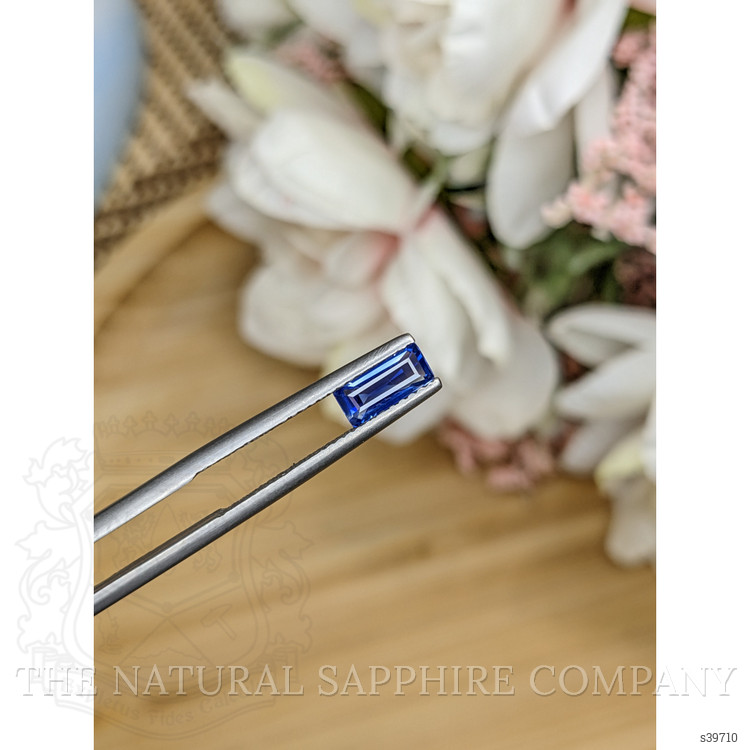 0.61 Ct. Blue Sapphire from Ceylon (Sri Lanka)