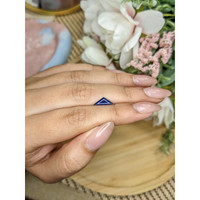 0.75 Ct. Blue Sapphire from Ceylon (Sri Lanka) Life Style