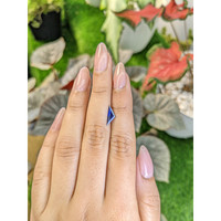 0.75 Ct. Blue Sapphire from Ceylon (Sri Lanka) Life Style