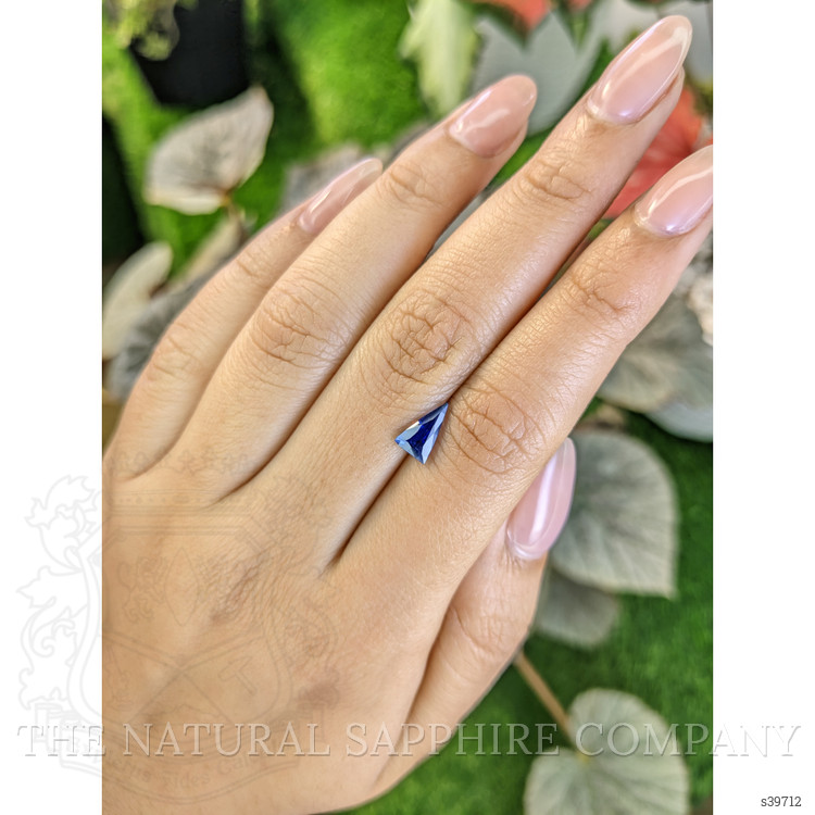 1.04 Ct. Blue Sapphire from Ceylon (Sri Lanka)