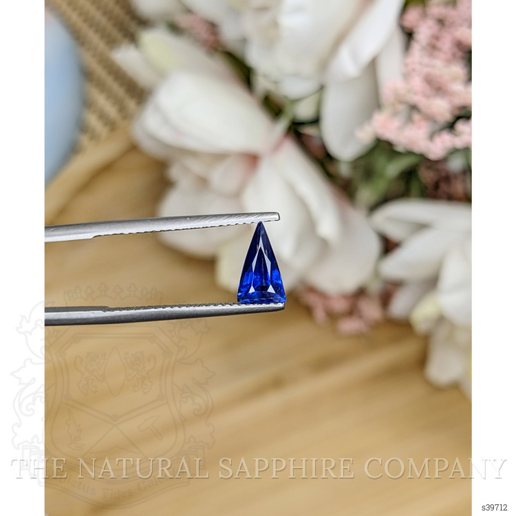 1.04 Ct. Blue Sapphire from Ceylon (Sri Lanka)