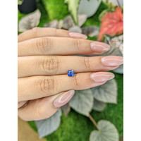 0.62 Ct. Blue Sapphire from Ceylon (Sri Lanka) Life Style
