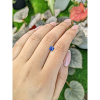 0.62 Ct. Blue Sapphire from Ceylon (Sri Lanka) Life Style