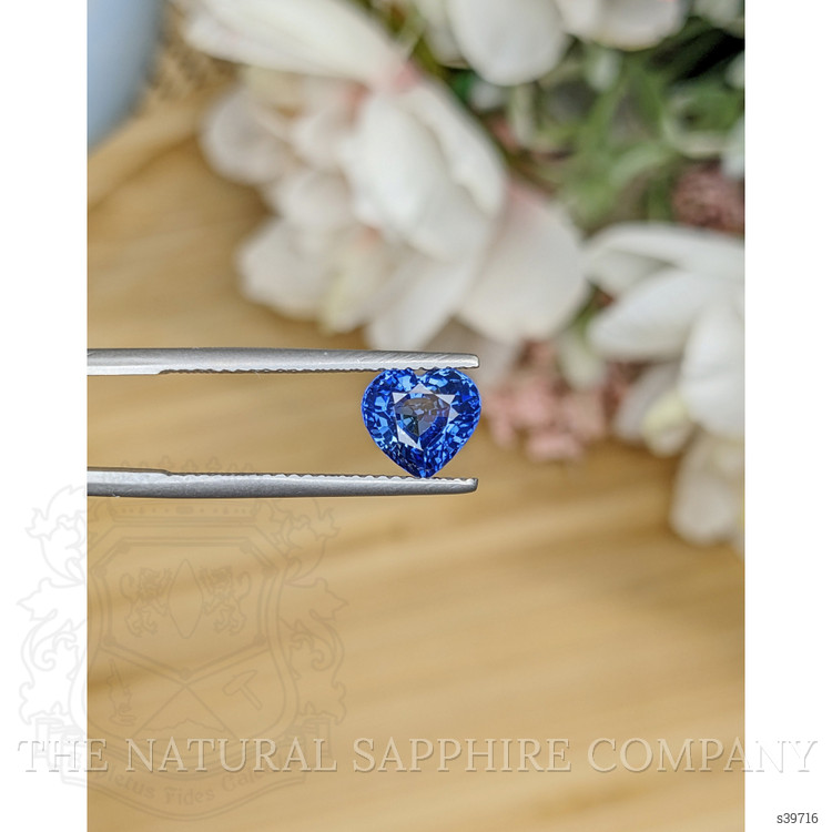 2.17 Ct. Blue Sapphire from Ceylon (Sri Lanka)