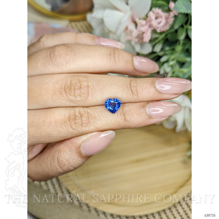 2.17 Ct. Blue Sapphire from Ceylon (Sri Lanka)
