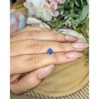 0.90 Ct. Blue Sapphire from Ceylon (Sri Lanka) Life Style
