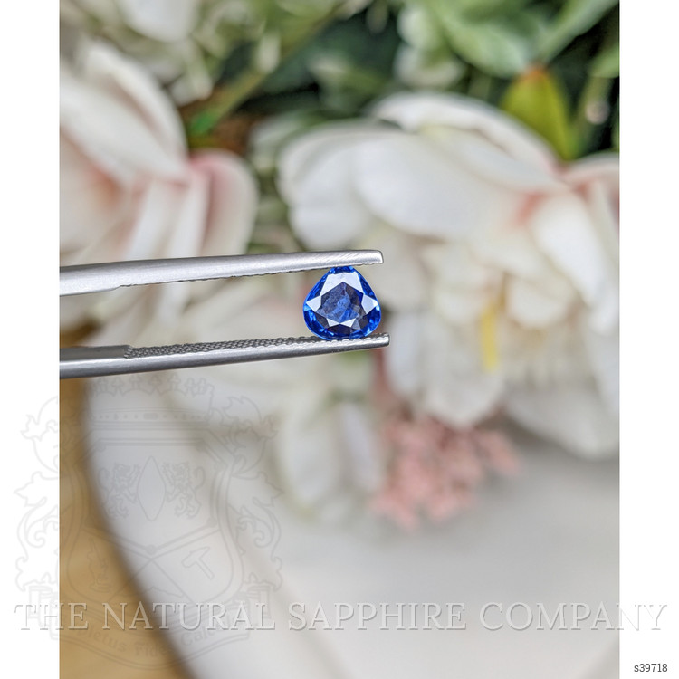 0.70 Ct. Blue Sapphire from Ceylon (Sri Lanka)