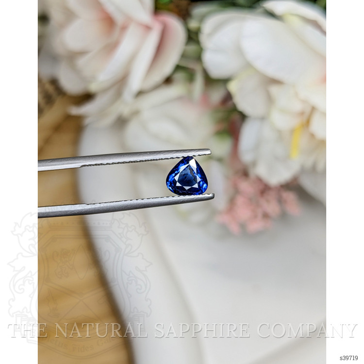 1.20 Ct. Blue Sapphire from Ceylon (Sri Lanka)