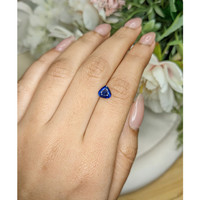 1.20 Ct. Blue Sapphire from Ceylon (Sri Lanka) Life Style