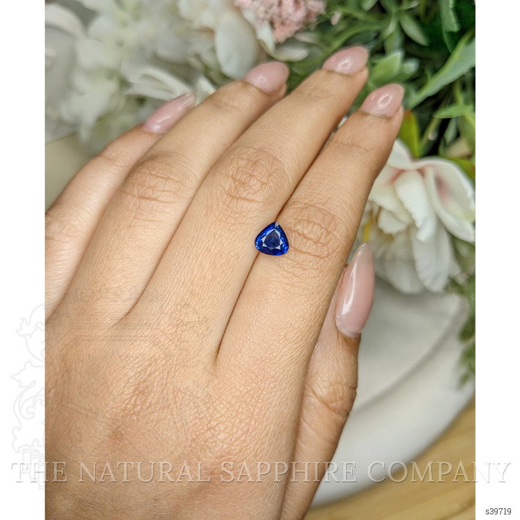 1.20 Ct. Blue Sapphire from Ceylon (Sri Lanka)