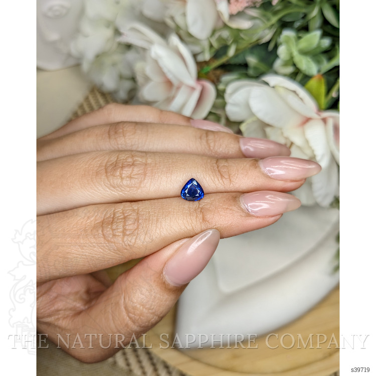 1.20 Ct. Blue Sapphire from Ceylon (Sri Lanka)