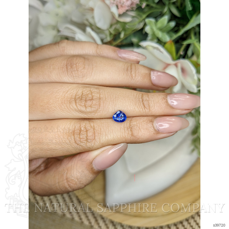 1.01 Ct. Blue Sapphire from Ceylon (Sri Lanka)