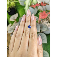 1.18 Ct. Blue Sapphire from Ceylon (Sri Lanka) Life Style