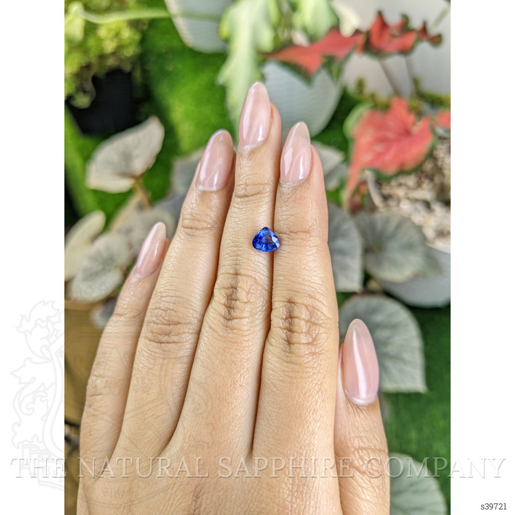 1.18 Ct. Blue Sapphire from Ceylon (Sri Lanka)