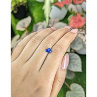 1.18 Ct. Blue Sapphire from Ceylon (Sri Lanka) Life Style