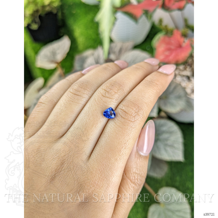 1.18 Ct. Blue Sapphire from Ceylon (Sri Lanka)