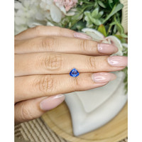 1.18 Ct. Blue Sapphire from Ceylon (Sri Lanka) Life Style
