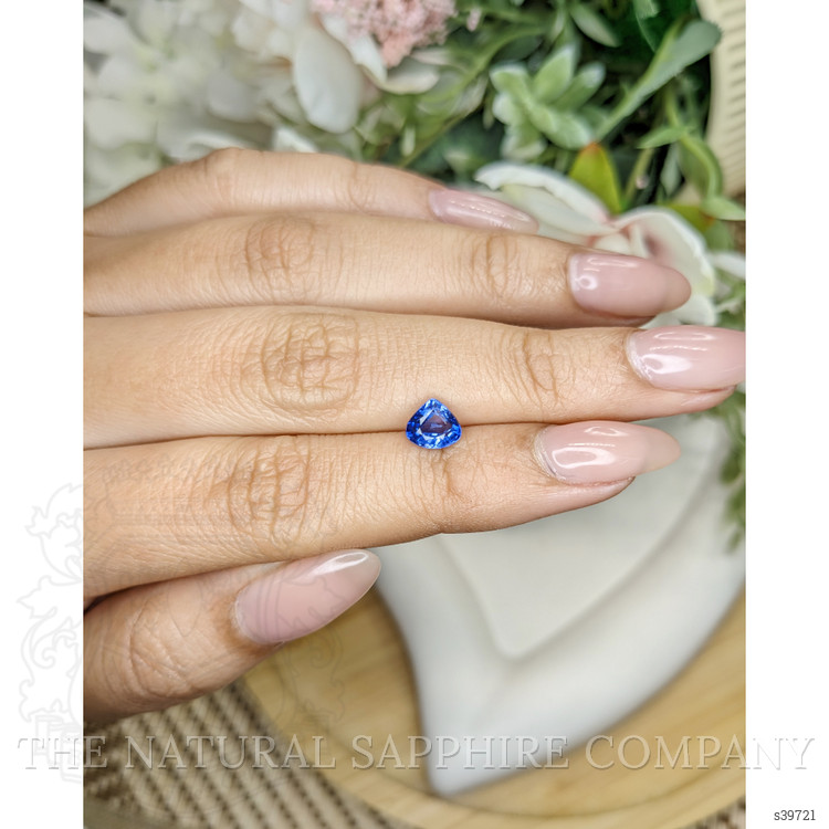 1.18 Ct. Blue Sapphire from Ceylon (Sri Lanka)