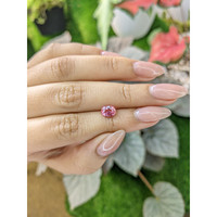 1.26 Ct. Padparadscha Sapphire from Ceylon (Sri Lanka) Life Style