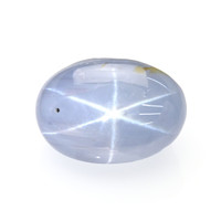 7.66 Ct. Bluish Grey Star Sapphire from Ceylon (Sri Lanka) Video