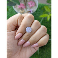 4.76 Ct. Bluish Purple Star Sapphire from Ceylon (Sri Lanka) Life Style
