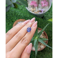 7.93 Ct. Blue Star Sapphire from Ceylon (Sri Lanka) Life Style