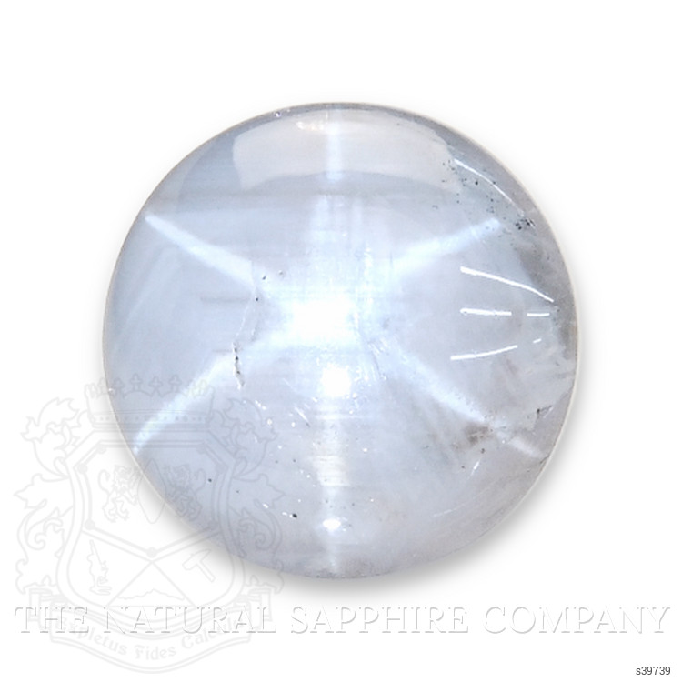 6.70 Ct. Grey Star Sapphire from Ceylon (Sri Lanka)