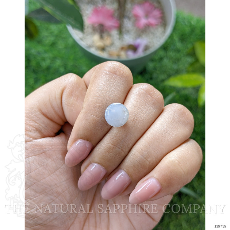6.70 Ct. Grey Star Sapphire from Ceylon (Sri Lanka)
