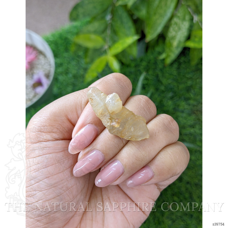 46.99 Ct. Yellow Sapphire from Ceylon (Sri Lanka)