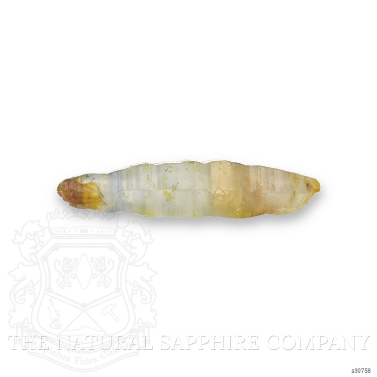 21.63 Ct. Bi Color / Parti Sapphire from Ceylon (Sri Lanka)