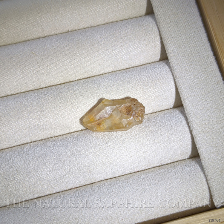 9.59 Ct. White Sapphire from Ceylon (Sri Lanka)