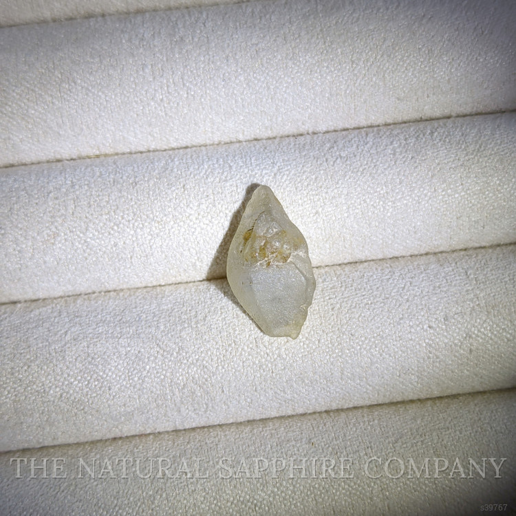 7.77 Ct. White Sapphire from Ceylon (Sri Lanka)