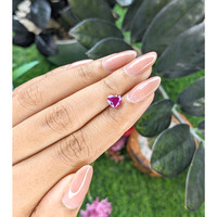 1.55 Ct. Purplish Pink Sapphire from Tanzania Life Style