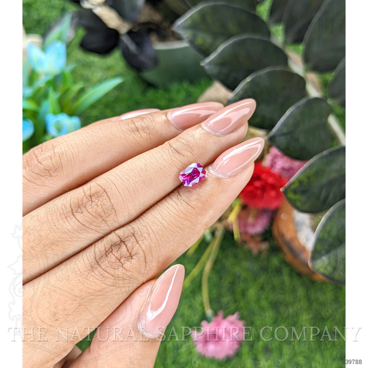 1.61 Ct. Purplish Pink Sapphire from Madagascar