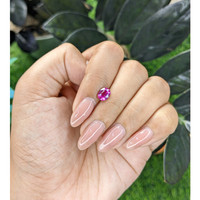 1.12 Ct. Purplish Pink Sapphire from Madagascar Life Style