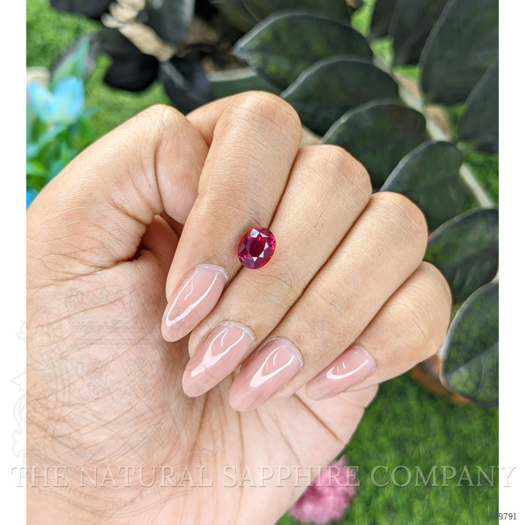2.52 Ct. Reddish Pink Sapphire from Madagascar