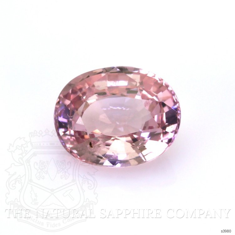 2.91 Ct. Pink Sapphire from Ceylon (Sri Lanka)
