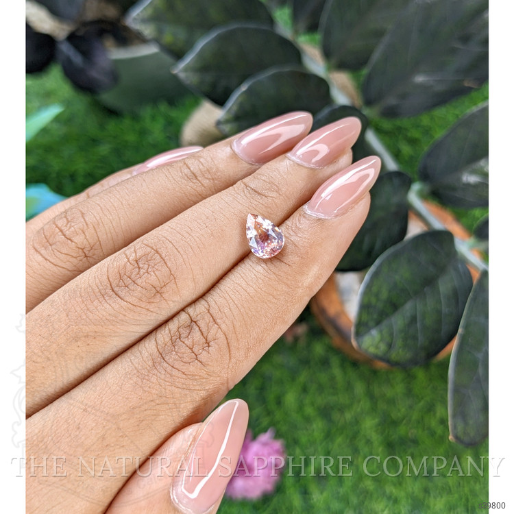 2.14 Ct. Peach Sapphire from Tanzania