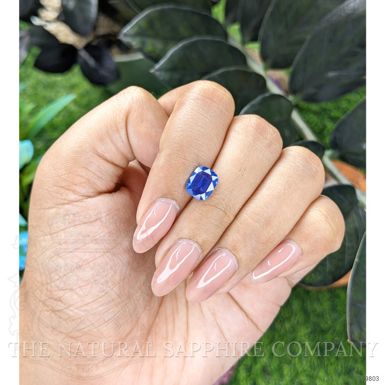 2.04 Ct. Blue Sapphire from Tanzania