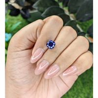 3.04 Ct. Blue Sapphire from Madagascar Life Style