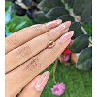 1.12 Ct. Padparadscha Sapphire from Madagascar Life Style