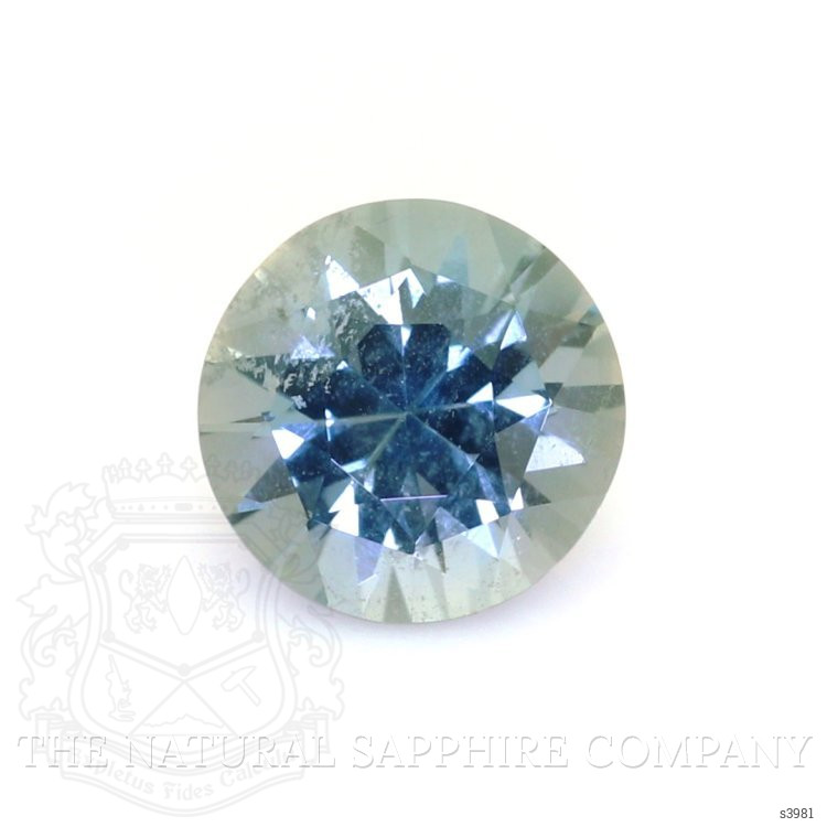 2.30 Ct. Greenish Blue Sapphire from Ceylon (Sri Lanka)
