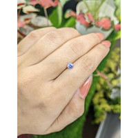 0.46 Ct. Blue Sapphire from Ceylon (Sri Lanka) Life Style