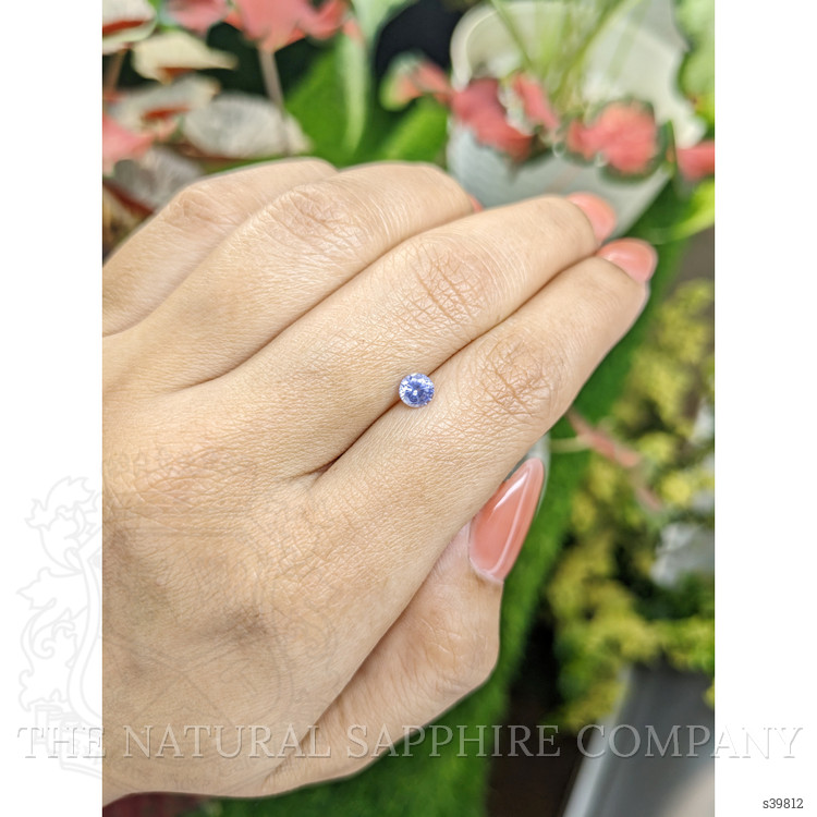0.46 Ct. Blue Sapphire from Ceylon (Sri Lanka)