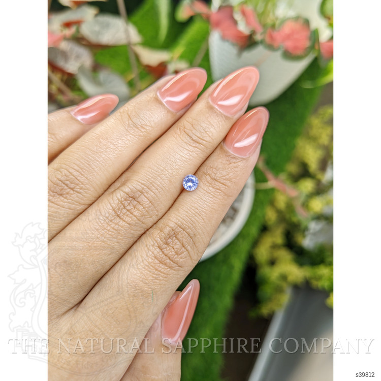 0.46 Ct. Blue Sapphire from Ceylon (Sri Lanka)