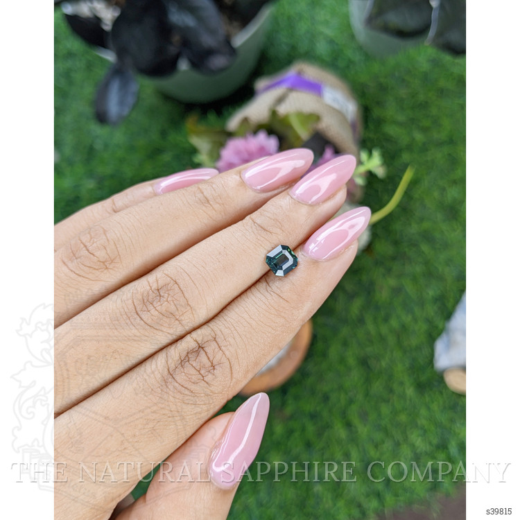 1.16 Ct. Bluish Green Sapphire from Nigeria