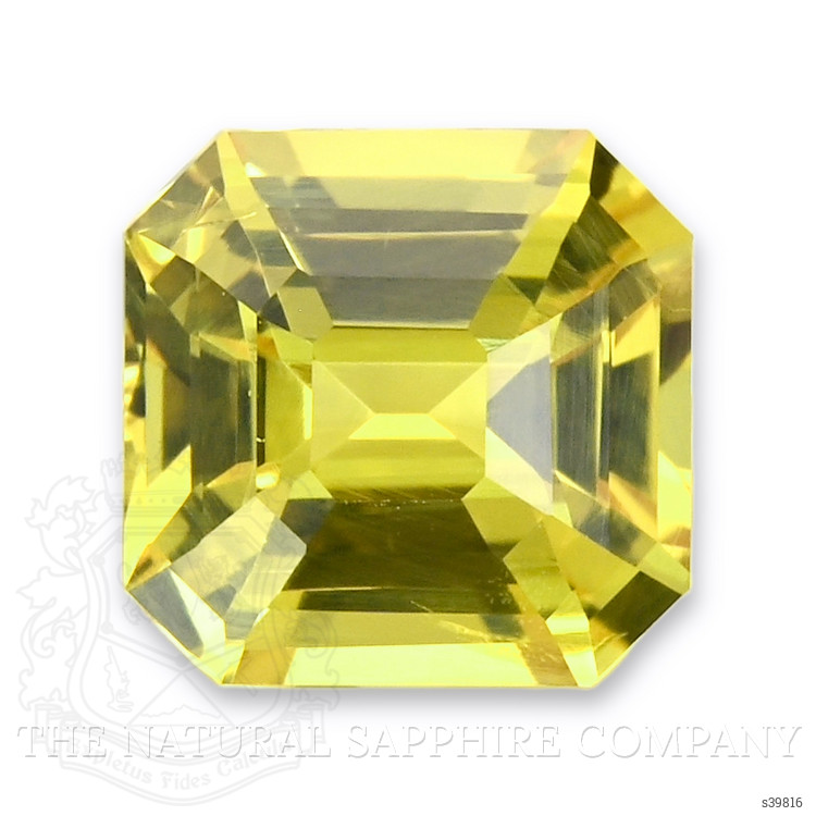 1.20 Ct. Greenish Yellow Sapphire from Nigeria