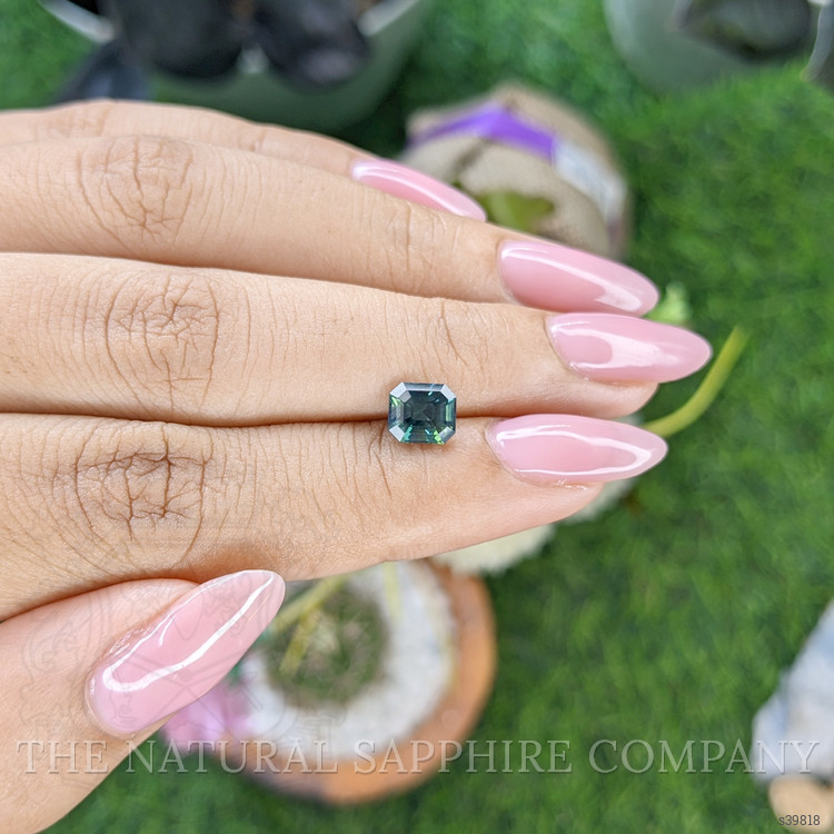1.50 Ct. Bluish Green Sapphire from Nigeria